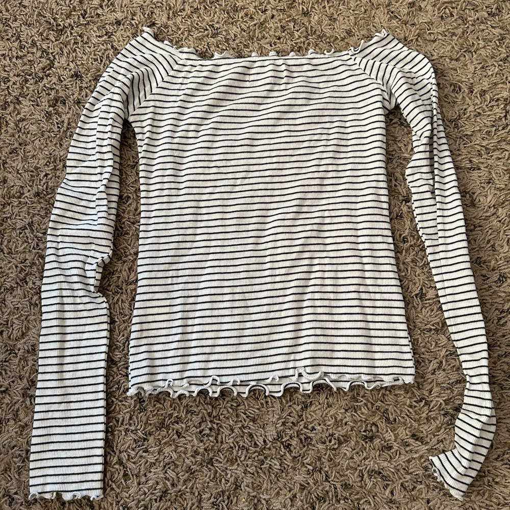Hollister off the shoulder top